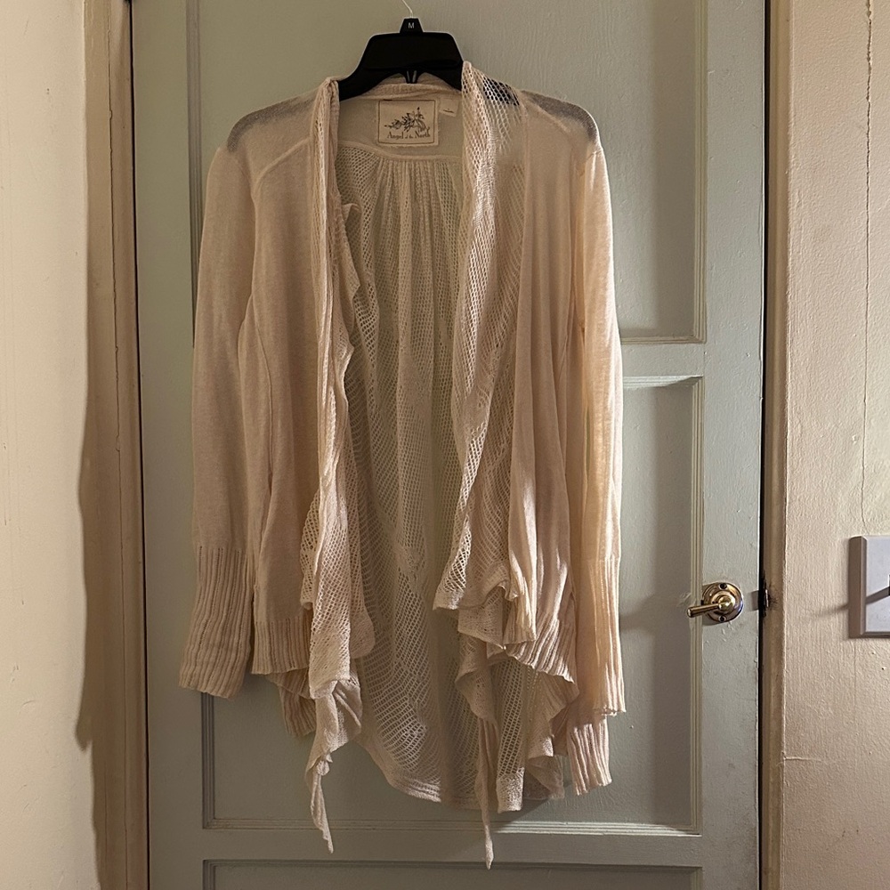 Angel Of The North Cream Cardigan